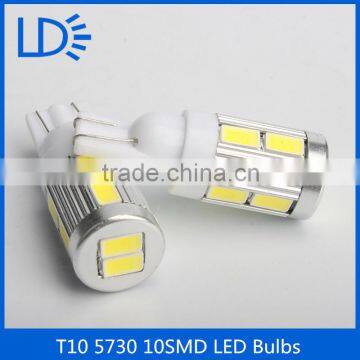 T10 Bulb Socket Universal Used Car Bulb Led Lighting 10smd 5730 T10 Bulb