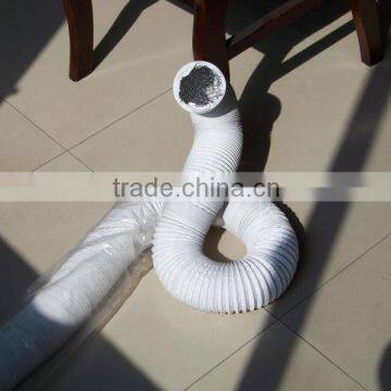 White PVC Combi Flexible Aluminum Foil Duct