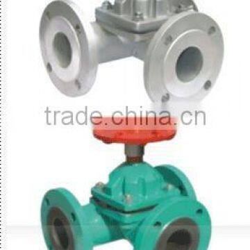 Three Way Type Diaphragm Valve