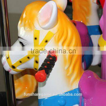 2015 New Products Children Games Cheap Kids Mini Carousel Musical Electric Carousel For Sale photo-5