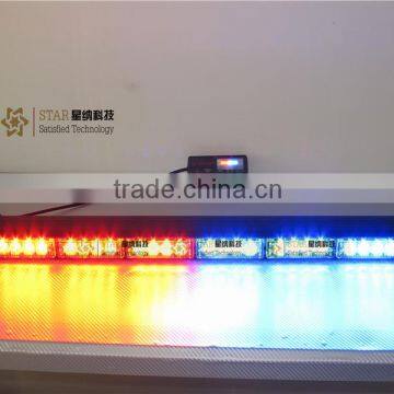 LED traffic lightbars emergency 24 led car stick storbe light Amber Color