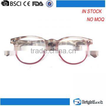 No MOQ italian eye shield funny TR90 soft flexible reading cat eye glasses frames