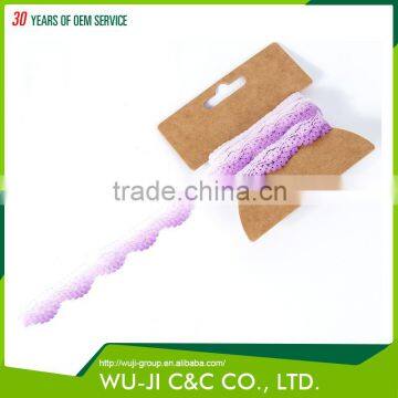 12mm Functional OEM Service Nylon Bridal Lace Trim Suppliers photo-6