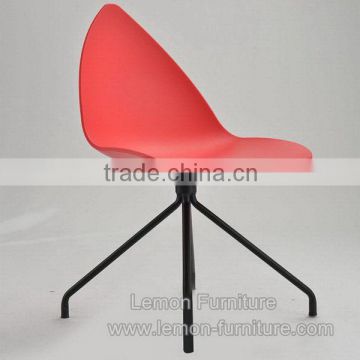 Durable classical plastic shell stack chair