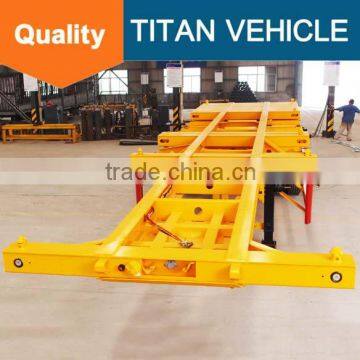 2 Axles 20ft Container Trailer Chassis photo-6