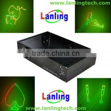 2W RGY SD Card Animation laser Light Show/Hot DJ Laser Lighting