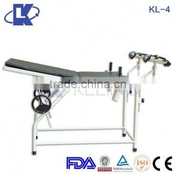 CE ISO FDAhospital examination table Manual Gynecology Exam Chair KL-4