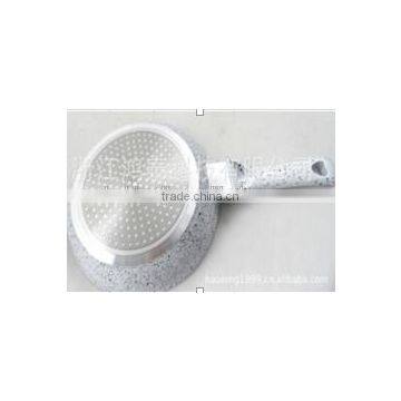 aluminum marble coating forged fry pan