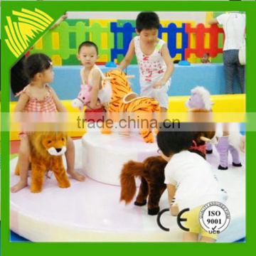 Funny game! Children playground equipment indoors