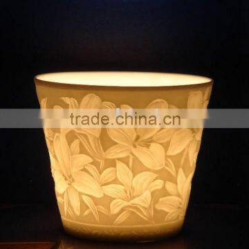 porcelain Tealight Candle Holder -40150U