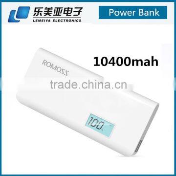 Portable Romoss Power bank with 10400mah