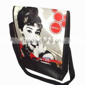 eco-friendly hot style PP non woven laminated shoulder bag