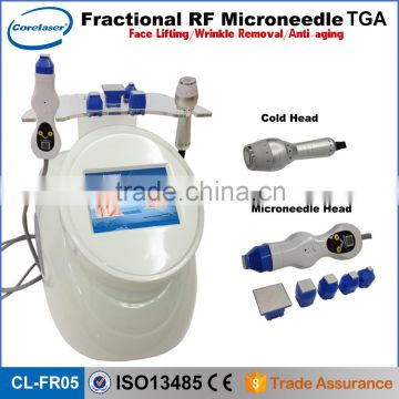 Portable micro-needle fractional rf eye wrinkle remover face lift machine