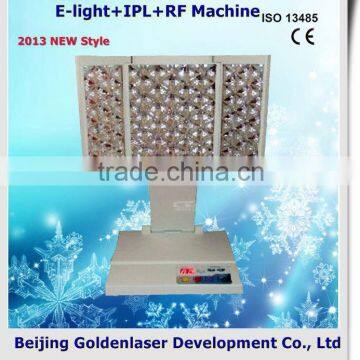 2013 New style E-light+IPL+RF machine www.golden-laser.org/ natural hair removal cream