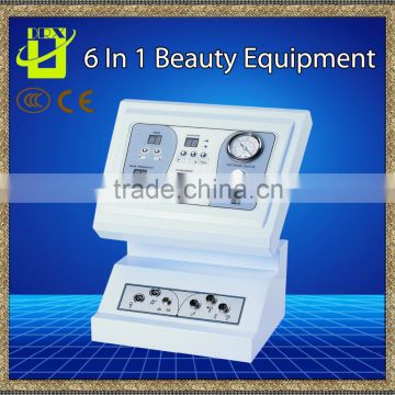 6 in1 Diamond Microdermabrasion Dermabrasion Peeling Machine Ultrasonic Skin Scrubber Body Facial Massager Photon LED Skin Re