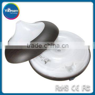 Wood Grain Aromatherapy Essential Oil Diffuser LED Lights Ultrasonic Cool Mist Aroma Air Humidifier for Office Baby Bedroom photo-5