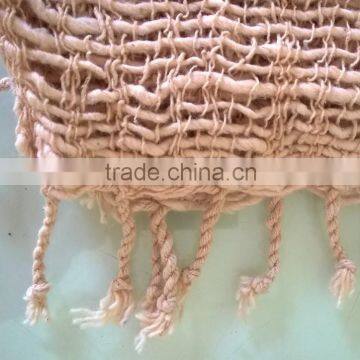 Beige Scarf and Shawl Genuine Naturally Dyed Colour Handmade Handcraft Weaving Scarfs & Shawls From Thailand photo-3