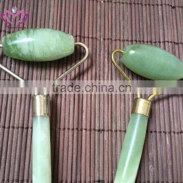 With Gift Box Jade Massager Roller With Strong Steel Frame Hot Stonejade Facial Massage Roller photo-4
