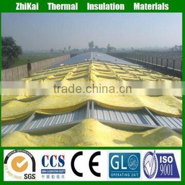 fireproof insulation materials fiber glasswool blanket for roof