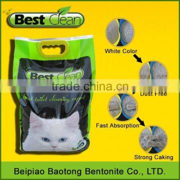 2015 new pet products color & scented bentonite clay cat litter