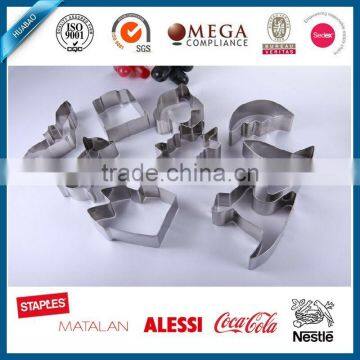 FDA oem/odm design metal cookie cutter molds