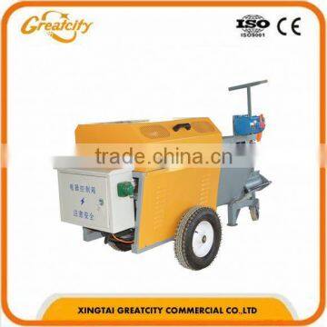 Small Cement Mortar Spray Plastering Machine With Diesel Engine photo-2