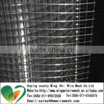 Galvanized welded wire mesh for fence and pet cages