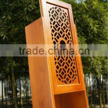 WY-Z271 square Bamboo bread Box