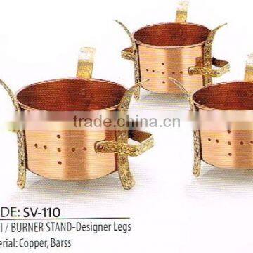 Sigri Copper Brass with Designer Legs