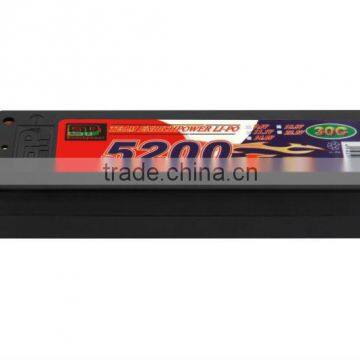 5200mAh 30C 7.4v Hardcase Lipo Battery