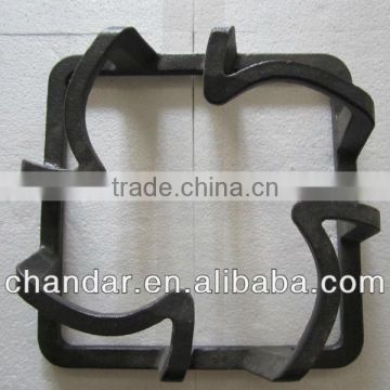 Enamel Cast iron pan support, gas cooker pan support