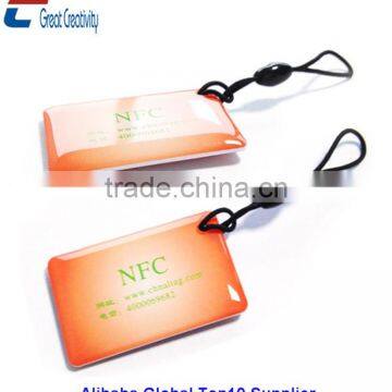 Phone Attachment NFC Tags Epoxy Washable HF Fudan F08 Chip