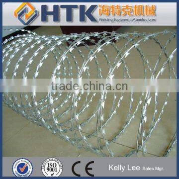 Hot Dipped Galvanized Razor Barbed Wire Burglar