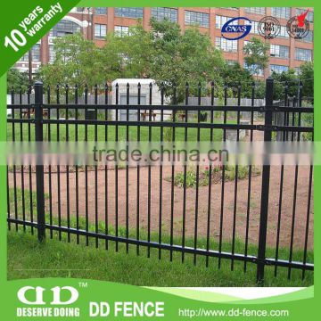 Post And Rail Fencing / Welded Fence Panel / Iron Security Fence