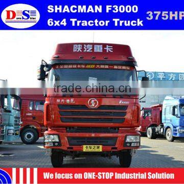 Low Price Shacman F3000 375HP Weichai Engine 6x4 Tractor Truck For Africa