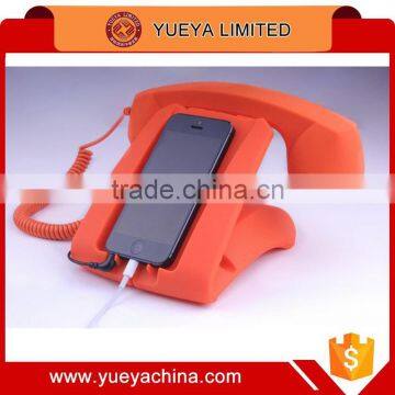 radiation proof antique mobile phone holder with speaker