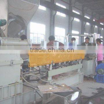 wood plastic composite wpc pelletizing machine/ wpc pelletizing line