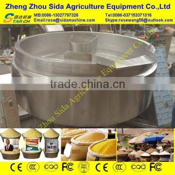 High Efficient Gas Type Cassava Gari Frying Machine photo-6