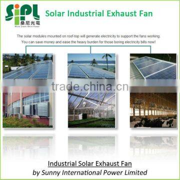 Good Price Electrical Machine! Solar Energy Powered Industrial Commercial Ventilatior Fan