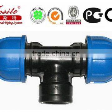 HDPE Pipe Compression PP Fittings photo-2