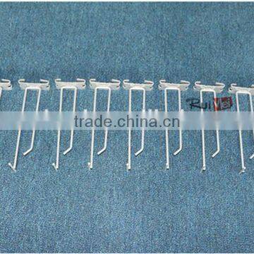 Practial Hanging Metal Double Hook Wire Grid Display Hook photo-2