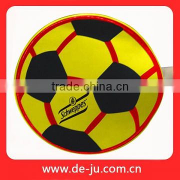 Yellow Black EVA Round Foam Football Hand