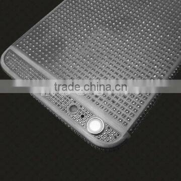 For Iphone 6/6plus Black Housing Back Cover Replacement,black Crystal Housing photo-5