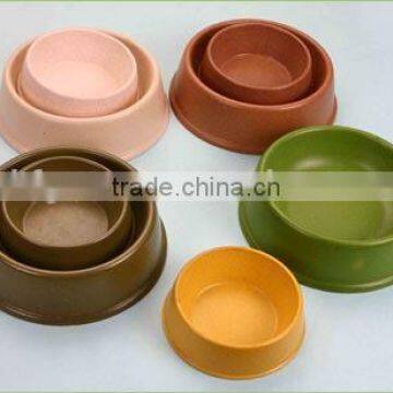 Eco-friendly Pet Bowl,Biodegradable Natrual Bamboo Fiber Pet Bowl photo-3