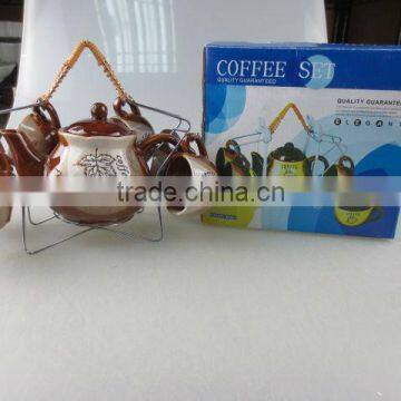 Color-glazed Coffee Set photo-6