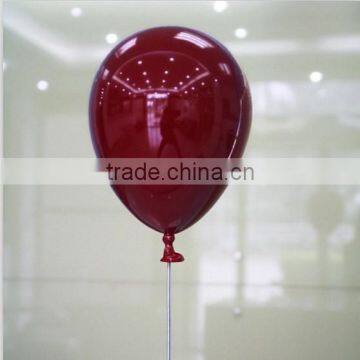 Colorful artificial advertisement ballon display props hard plastic balloon