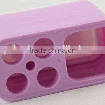 Rectangular Double Color Simple Toothbrush Holder photo-3