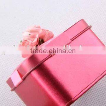 Square Metal With Rose Ribbon/gift Box photo-5