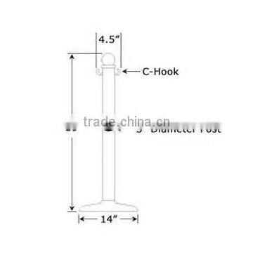Plastic Chain Crowd Control Road Water Filled Barrier photo-6