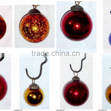 Christmas Hanging Decoration Glass
